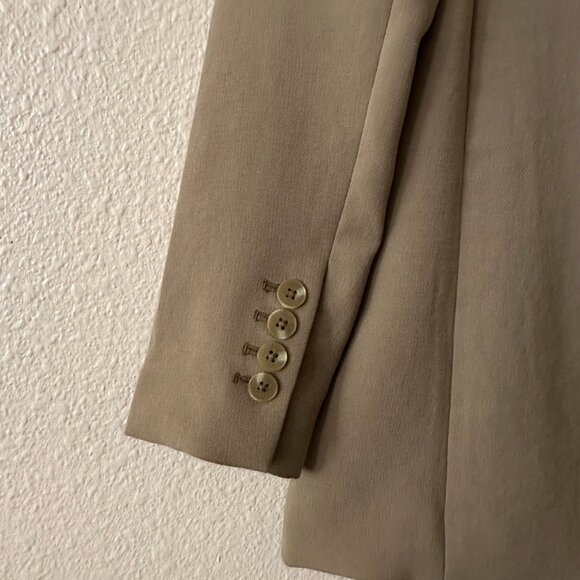 NWT Express Oversized Boyfriend Blazer - Olive - Picture 5 of 5